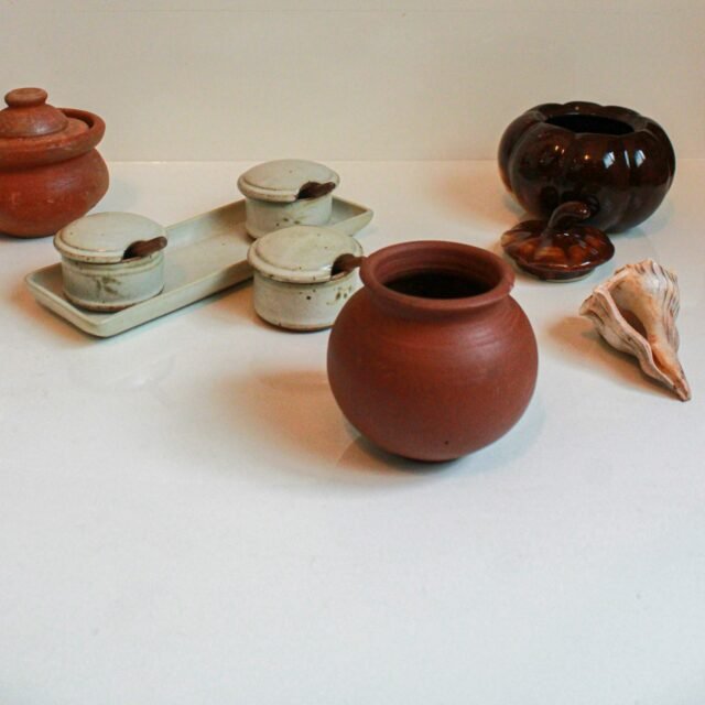 Ceramic kitchen canisters